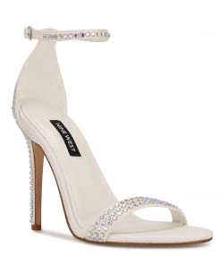 Nine West Metallic Mindset Toria Ankle Strap Sandals