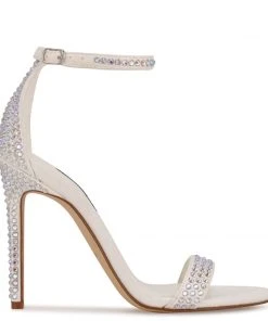 Nine West Metallic Mindset Toria Ankle Strap Sandals