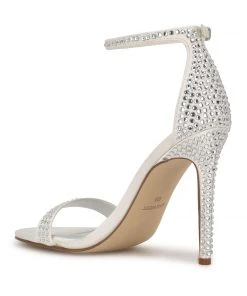Nine West Bridal Toria Ankle Strap Sandals 9 Nine West Bridal Toria Ankle Strap Sandals