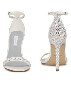 Nine West Bridal Toria Ankle Strap Sandals 10 Nine West Bridal Toria Ankle Strap Sandals