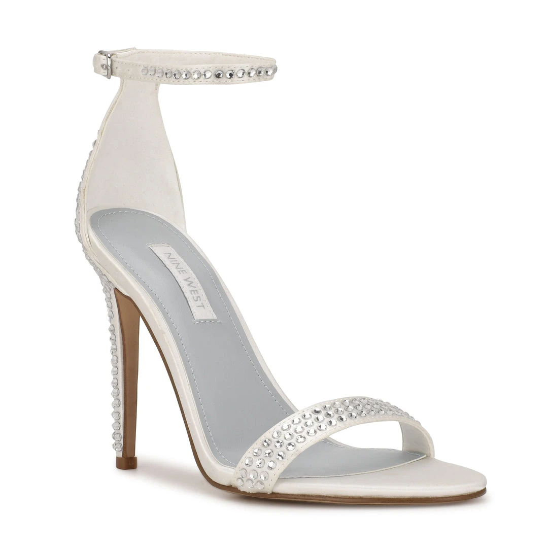 Nine West Bridal Toria Ankle Strap Sandals 4 Nine West Bridal Toria Ankle Strap Sandals