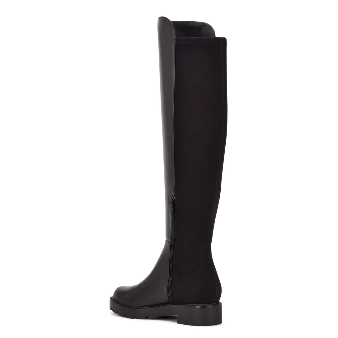 Nine West Tread Over The Knee Lug Sole Boots Shoes 5 Nine West Tread Over The Knee Lug Sole Boots Shoes