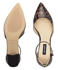 Nine West Trini Ankle Strap Block Heel Pumps Heels