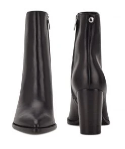 Nine West Tryme 9x9 Heeled Booties Shoes