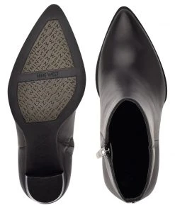 Nine West Tryme 9x9 Heeled Booties Shoes
