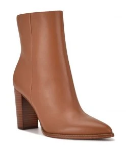 Nine West Tryme 9x9 Heeled Booties