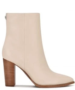 Nine West Tryme 9x9 Heeled Booties Shoes