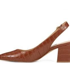 Nine West Heels Tulip Block Heel Slingback Pumps 11 Nine West Heels Tulip Block Heel Slingback Pumps