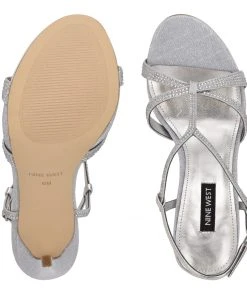 Nine West High Impact Platforms Ulliy Heeled Dress Sandals