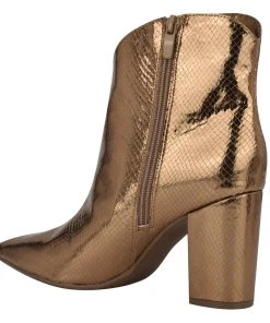 Nine West Metallic Mindset Umay Western Booties