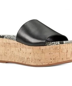 Nine West Weave Got You Vale Platform Slide Sandals