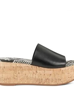 Nine West Weave Got You Vale Platform Slide Sandals