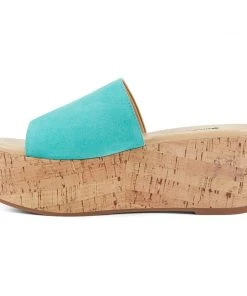 Nine West Vale Platform Slide Sandals 11 Nine West Vale Platform Slide Sandals