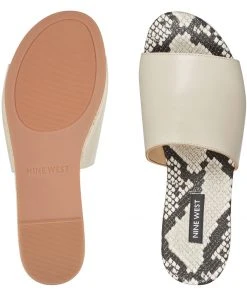 Nine West Vale Platform Slide Sandals