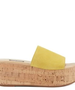 Nine West Weave Got You Vale Platform Slide Sandals