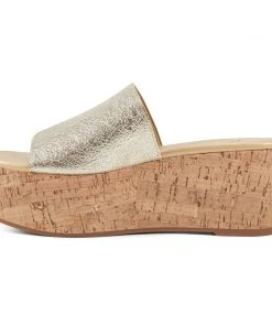 Nine West Vale Platform Slide Sandals