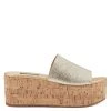 Nine West Vale Platform Slide Sandals