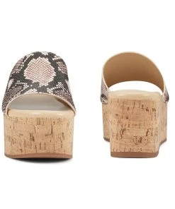 Nine West Weave Got You Vale Platform Slide Sandals