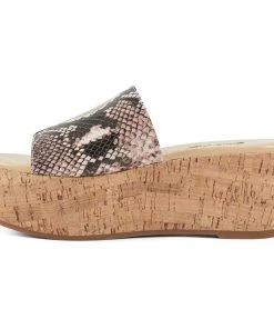 Nine West Weave Got You Vale Platform Slide Sandals