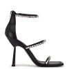 Nine West Heel Appeal Vavoom Rhinestone Strappy Dress Sandals
