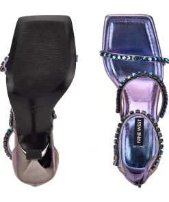 Nine West Vavoom Rhinestone Strappy Dress Sandals Color Pop 11 Nine West Vavoom Rhinestone Strappy Dress Sandals Color Pop