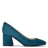 Nine West Vibe 9x9 Block Heel Pumps Color Pop