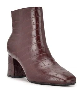 Nine West Vivy 9x9 Heeled Booties Shoes