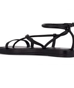 Nine West Waren Strappy Flat Sandals