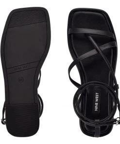 Nine West Waren Strappy Flat Sandals