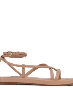 Nine West Shoes Waren Strappy Flat Sandals