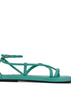 Nine West Waren Strappy Flat Sandals