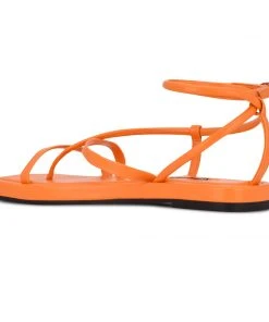 Nine West Waren Strappy Flat Sandals