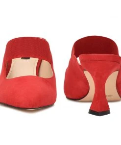 Nine West Watchit Pointy Toe Mules