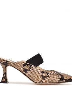 Nine West Watchit Pointy Toe Mules Heel Appeal