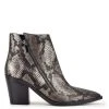 Nine West Metallic Mindset Wearit Block Heel Booties