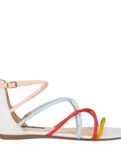 Nine West Flats Whisper Flat Strappy Sandals