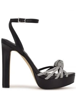Nine West Wowzz Platform Dress Sandals High Impact Platforms
