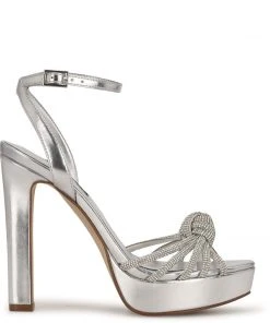 Nine West Wowzz Platform Dress Sandals High Impact Platforms