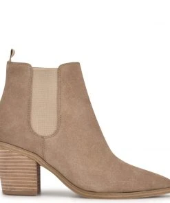 Nine West Shoes Wyllis Block Heel Booties