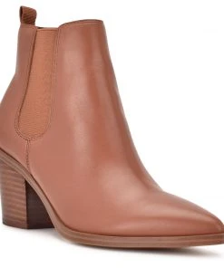Nine West Shoes Wyllis Block Heel Booties
