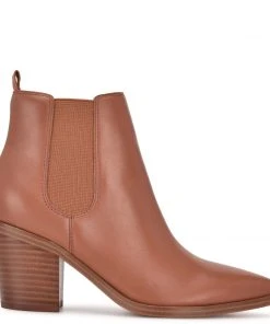 Nine West Shoes Wyllis Block Heel Booties