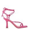 Nine West Yarin Ankle Wrap Heeled Sandal Lace It Up