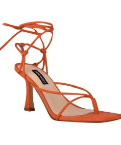 Nine West Yarin Ankle Wrap Heeled Sandal