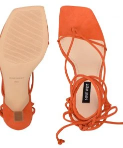 Nine West Yarin Ankle Wrap Heeled Sandal