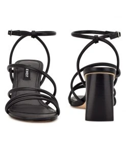 Nine West Yeap Heeled Slide Sandals 10 Nine West Yeap Heeled Slide Sandals