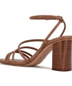 Nine West Yeap Heeled Slide Sandals Shoes