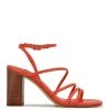 Nine West Color Pop Yeap Heeled Slide Sandals
