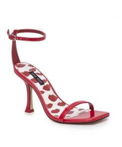 Nine West Yess Ankle Strap Sandals Color Pop