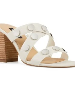 Nine West Yoana Heeled Slide Sandals