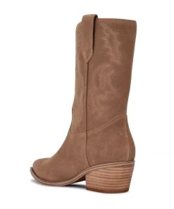 Nine West Yodown Western Booties Shoes